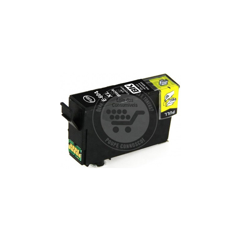 Tinteiro Epson Compatível 604XL (T10H1/T10G1) Preto