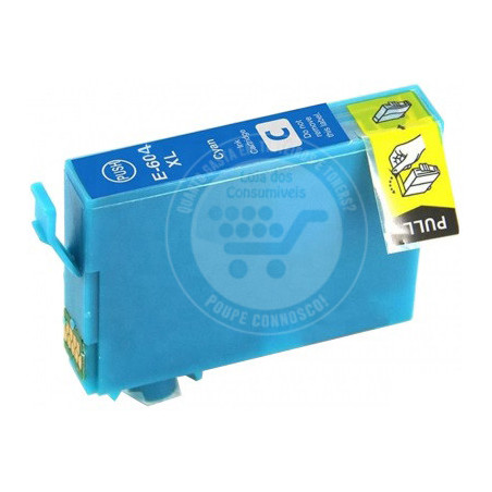 Tinteiro Epson Compatível 604XL (T10H2/T10G2) Azul