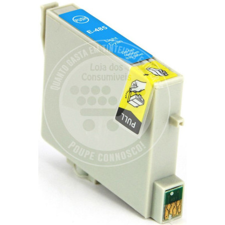 Tinteiro Epson Compatível T0485 Azul Claro