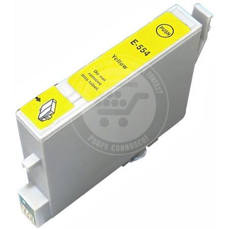 Tinteiro Epson Compatível T0554 Amarelo