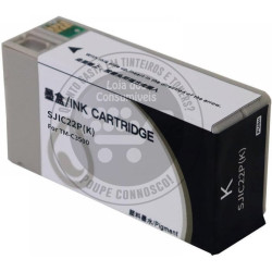 Tinteiro Epson Compatível SJIC22P Preto