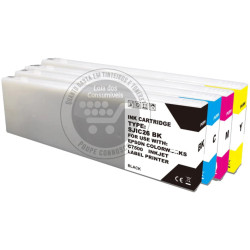 Conjunto 4 Tinteiros Epson Compatíveis SJIC26P
