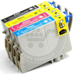 Conjunto 4 Tinteiros Epson Compatíveis T0441/2/3/4 (T0445)