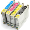 Conjunto 4 Tinteiros Epson Compatíveis T0551/2/3/4 (T0555)