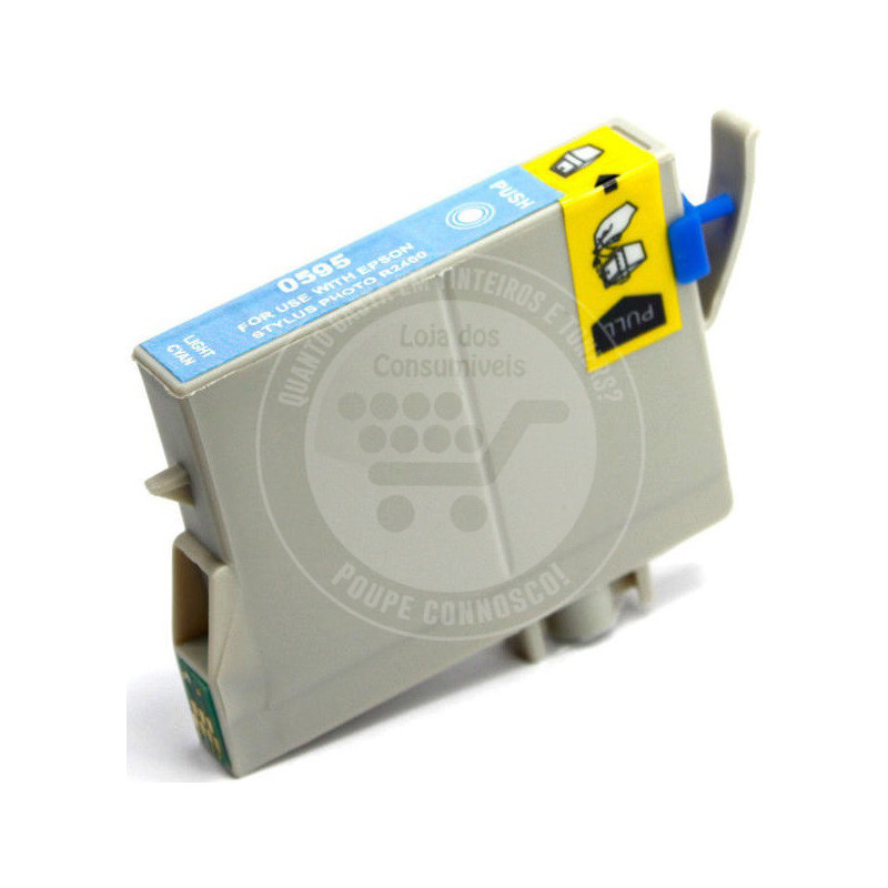 Tinteiro Epson Compativel T0595 Azul Claro