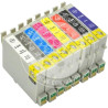 Conjunto 8 Tinteiros Epson Compativeis T054