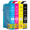 Conjunto 4 Tinteiros Epson Compatíveis 502XL (T02W6)