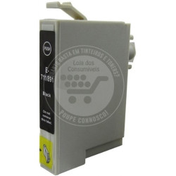 Tinteiro Epson Compatível T0711/T0891 Preto