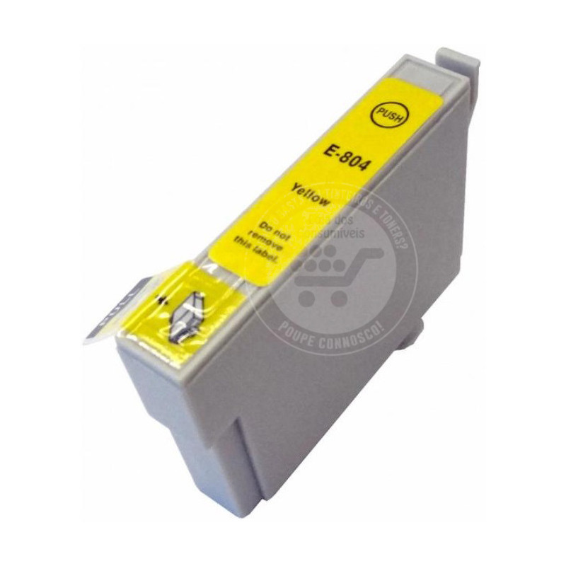 Tinteiro Epson Compatível T0804 Amarelo