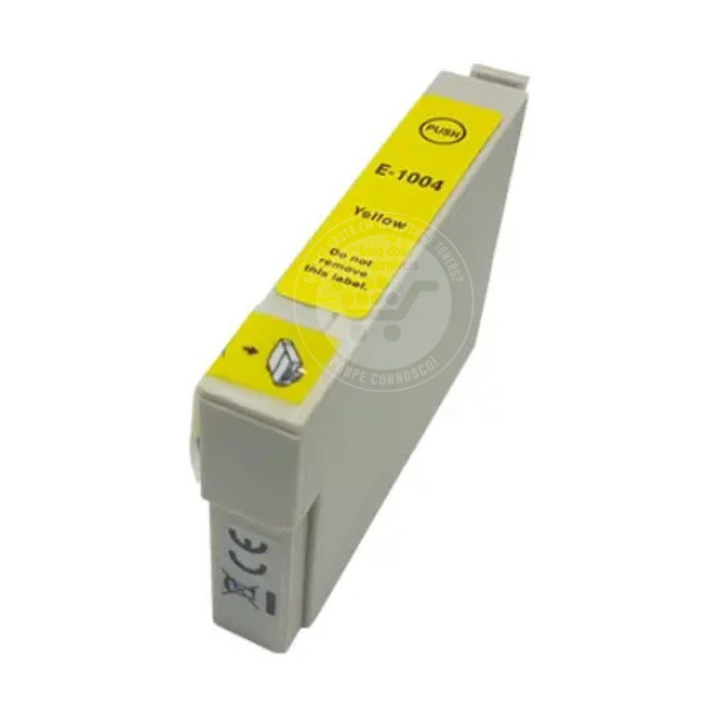 Tinteiro Epson Compatível T1004 Amarelo