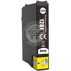 Tinteiro Epson Compatível T1281 Preto