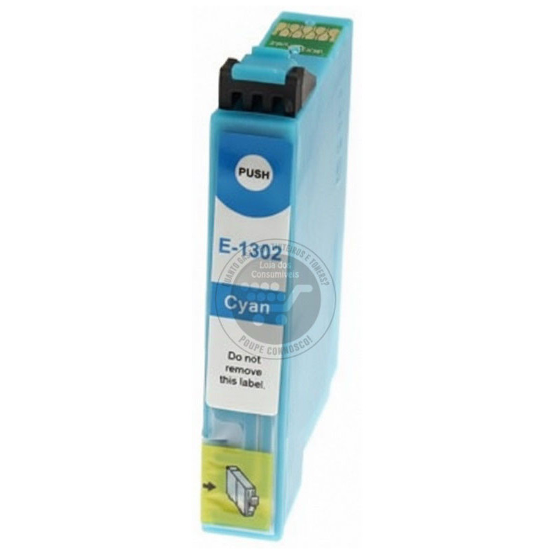 Tinteiro Epson Compatível T1302 Azul