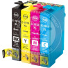 Conjunto 4 Tinteiros Epson Compatíveis 18XL - T1811/2/3/4 (T1816)