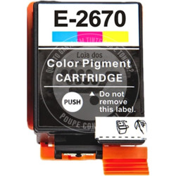 Tinteiro Epson Compatível T267 Tricolor