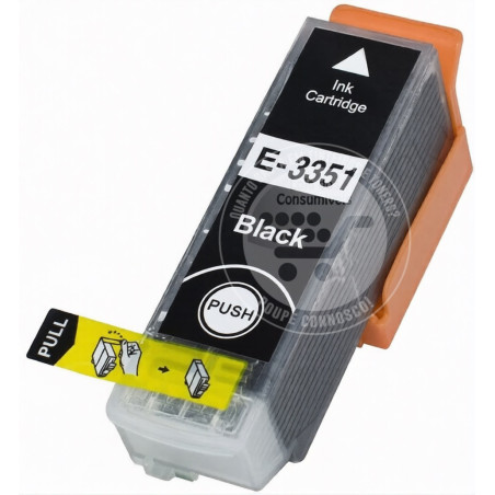 Tinteiro Epson Compatível T3351/T3331 (33XL) Preto