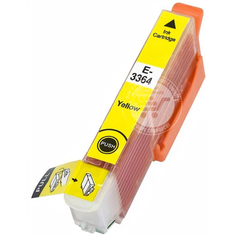 Tinteiro Epson Compatível T3364/T3344 (33XL) Amarelo