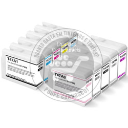 Conjunto 10 Tinteiros Epson Compativeis T47A
