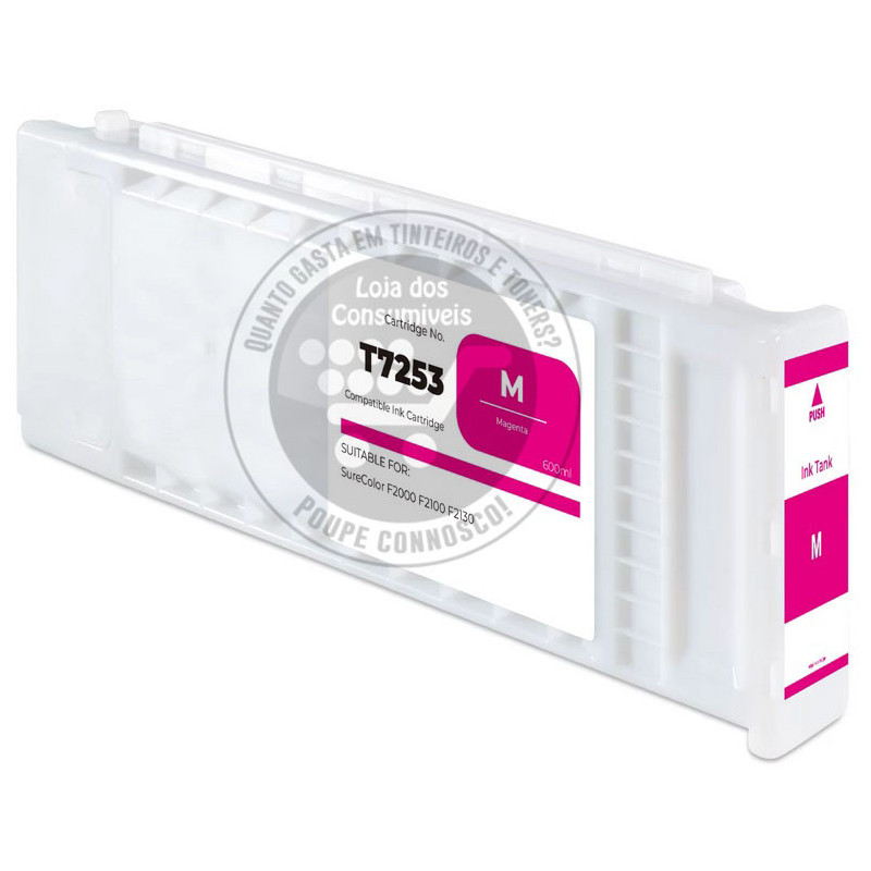 Tinteiro Epson Compatível T7253 Magenta