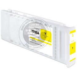 Tinteiro Epson Compatível T7254 Amarelo
