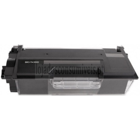 Toner Brother Compatível TN3520 Preto