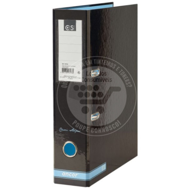 Pasta Arquivo ANCOR A4 L80 Lisa Azul - Un