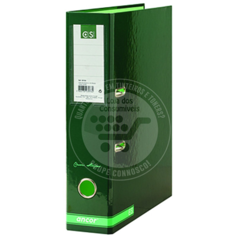 Pasta Arquivo ANCOR A4 L80 Lisa Verde - Un