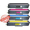 Conjunto 4 Toners Brother Compatíveis TN247/TN243 Preto + Cores