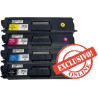 Conjunto 4 Toners Brother Compatíveis TN421/TN423/TN426 Preto + Cores