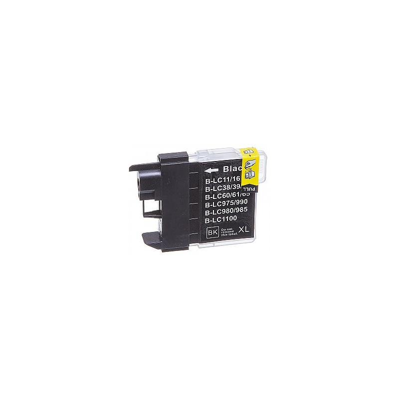 Tinteiro Brother Compatível LC980XL/LC1100XL/LC985XL Preto
