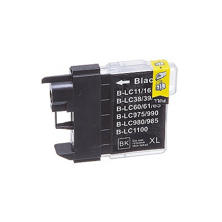 Tinteiro Brother Compatível LC980XL/LC1100XL/LC985XL Preto