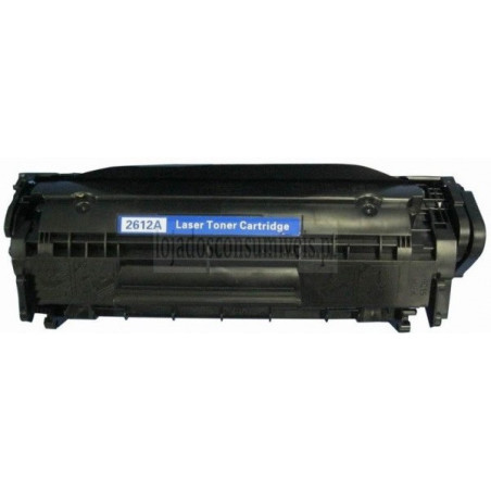 Toner HP Compatível Nº12A (Q2612A) Preto