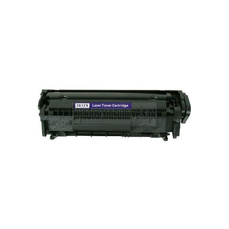 Toner HP Compatível Nº12X (Q2612X) Preto (Alta Capacidade)