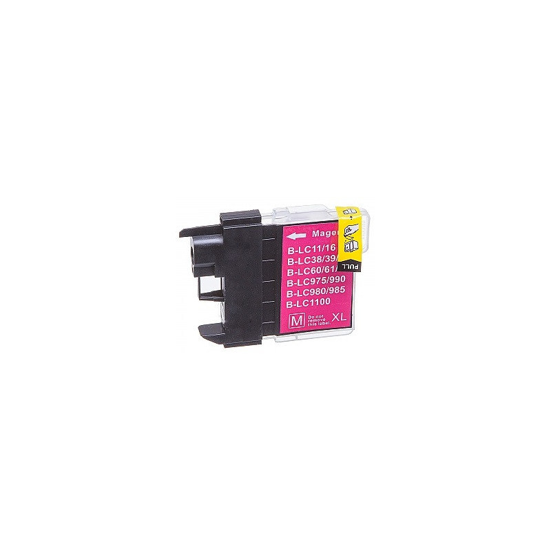 Tinteiro Brother Compatível LC980XL/LC1100XL/LC985XL Magenta