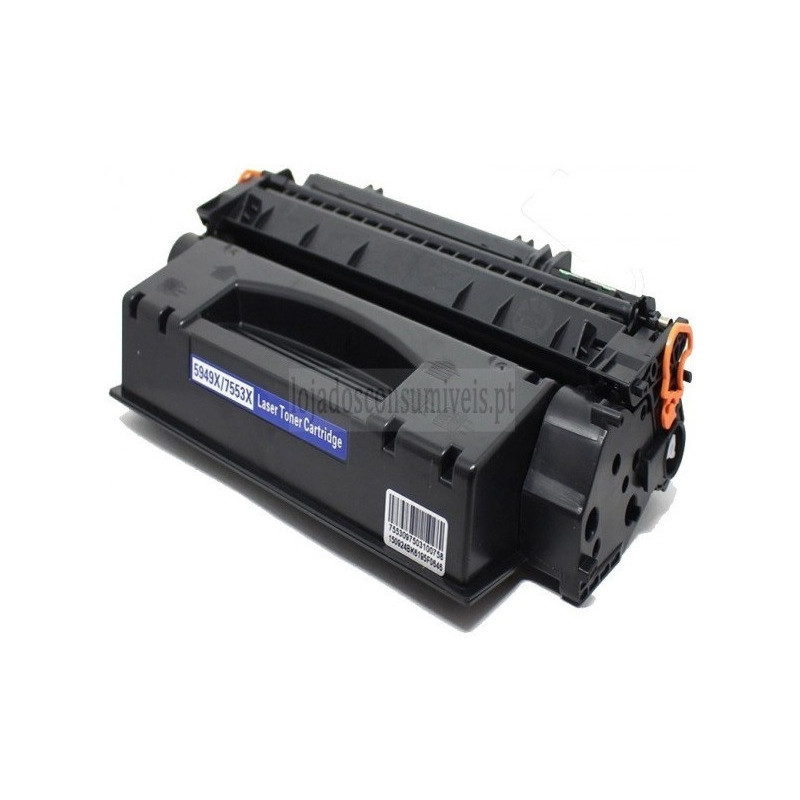 Toner HP Compatível Nº53X/49X Universal (Q7553X/Q5949X) Preto (Alta Capacidade)