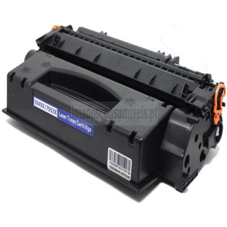 Toner HP Compatível Nº53X/49X Universal (Q7553X/Q5949X) Preto (Alta Capacidade)