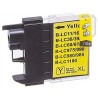 Tinteiro Brother Compatível LC980XL/LC1100XL/LC985XL Amarelo