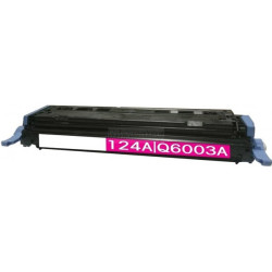 Toner HP Compatível Nº124A (Q6003A) Magenta