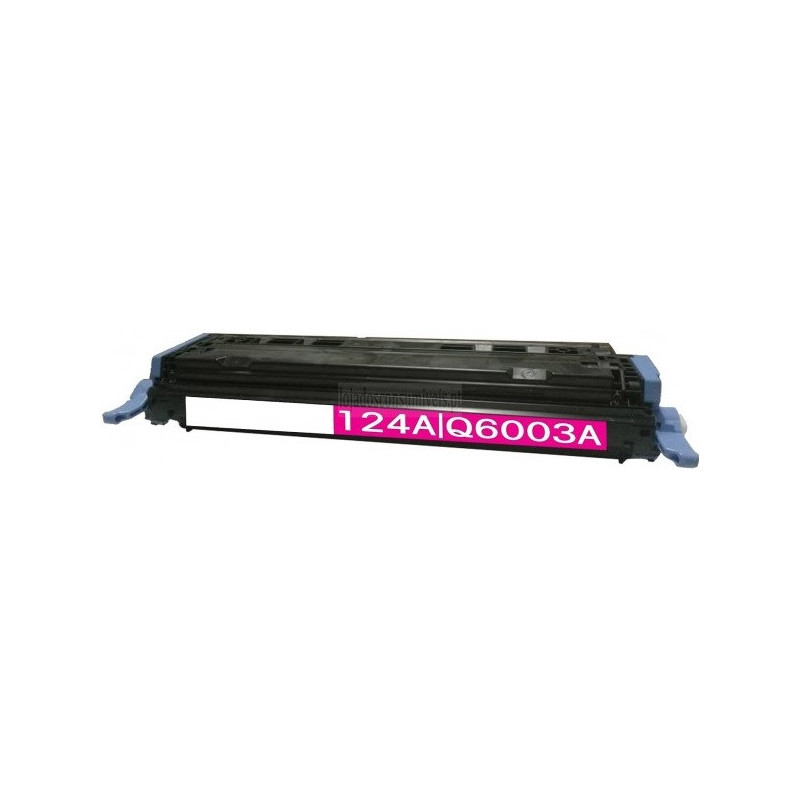 Toner HP Compatível Nº124A (Q6003A) Magenta