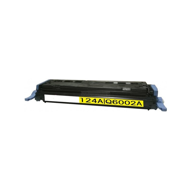 Toner HP Compatível Nº124A (Q6002A) Amarelo