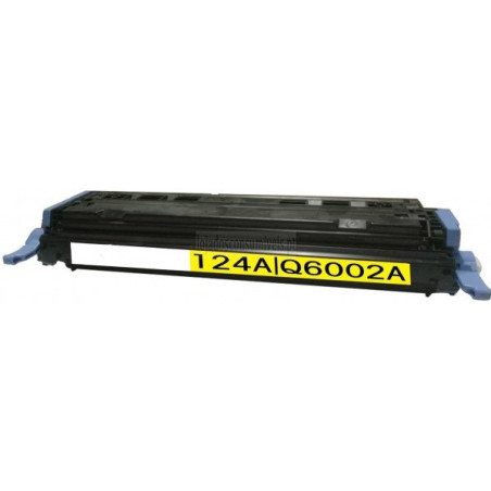 Toner HP Compatível Nº124A (Q6002A) Amarelo