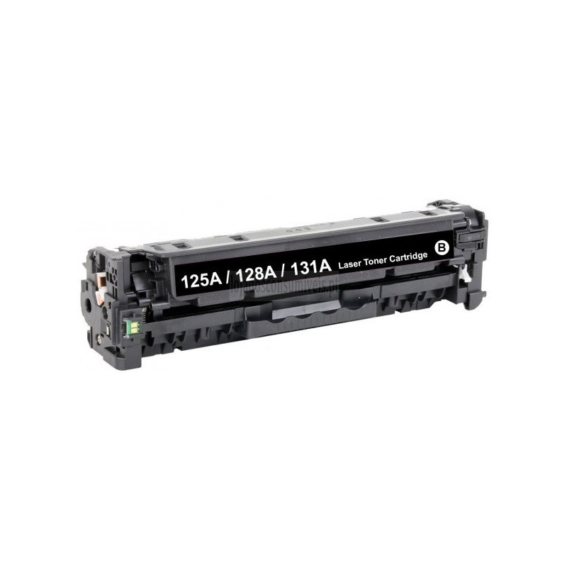 Toner HP Compatível Nº125A/128A/131X/131A (CB540A/CE320A/CF210X/CF210A) Preto