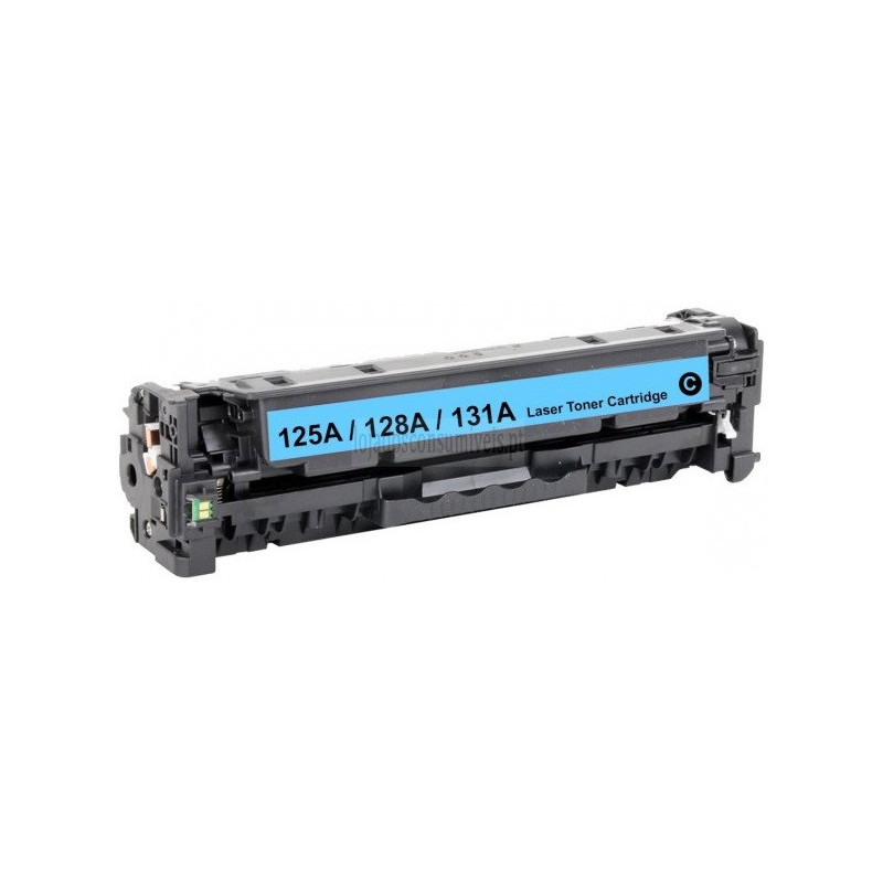 Toner HP Compatível Nº125A/128A/131A (CB541A/CE321A/CF211A) Azul