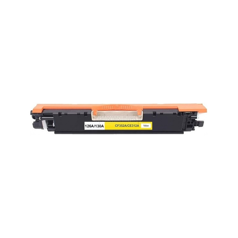 Toner HP Compativel Nº126A/130A (CE312A/CF352A) Amarelo