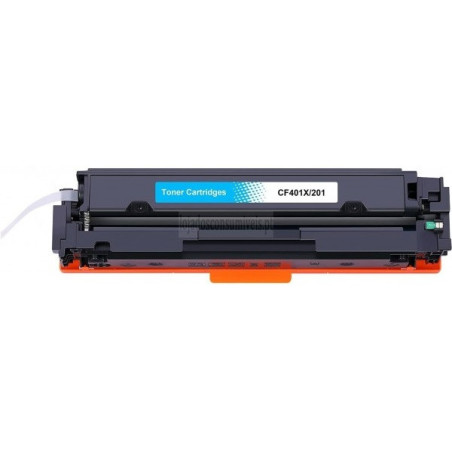 Toner HP Compatível Nº201X/201A/203X/203A (CF401X/CF401A/CF541X/CF541A) Azul