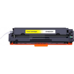 Toner HP Compatível Nº201X/201A (CF402X/CF402A) Amarelo (Alta Capacidade)