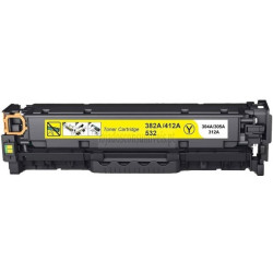 Toner HP Compatível Nº304A/305A/312A Universal (CC532A/CE412A/CF382A) Amarelo