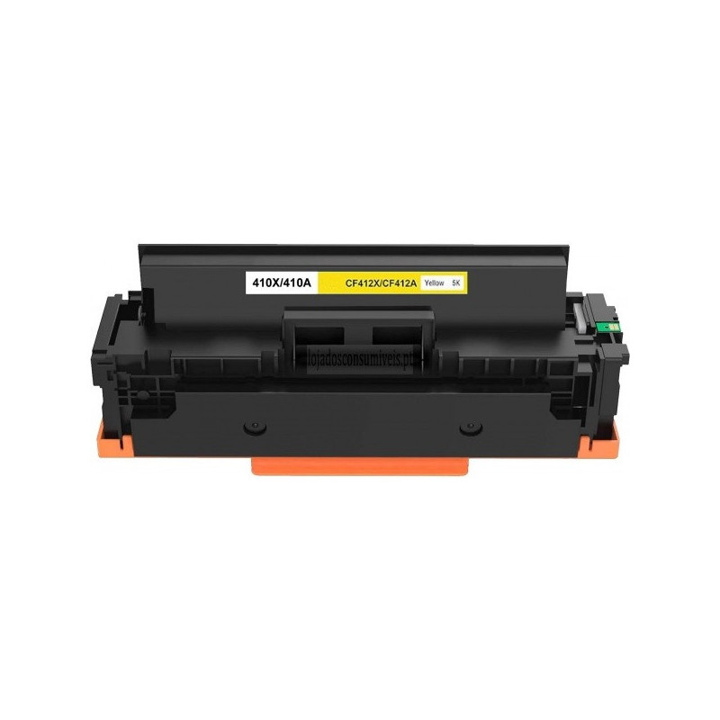 Toner HP Compatível Nº410X/410A (CF412X/CF412A) Amarelo