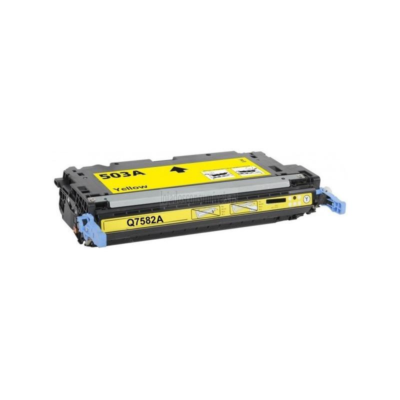 Toner HP Compatível Nº503A (Q7582A) Amarelo