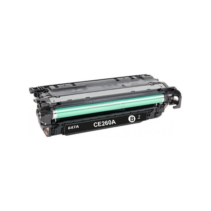 Toner HP Compatível Nº647A (CE260A) Preto