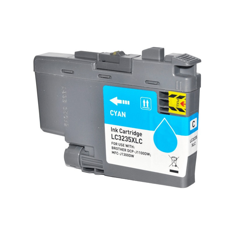 Tinteiro Brother Compatível LC3235XL/LC3233 Azul